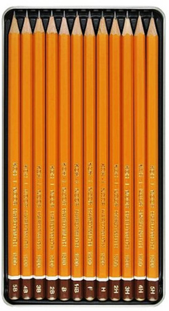 ZESTAW OŁÓWKÓW KIN 5B-5H KPL