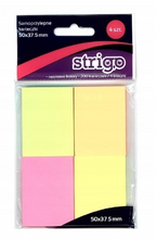 Karteczki samoprzylepne Strigo 50x38 Neon