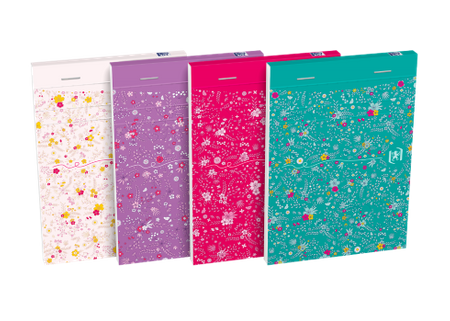 NOTATNIK OXFORD A6 80K FLOWERS