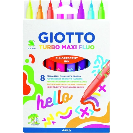 GIOTTO PISAKI TURBO MAXI FLUO 8KOL. FILA