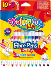 Flamastry Junior 12 kolorów Colorino