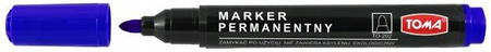 Marker permanentny Toma TO-202-01, niebieski