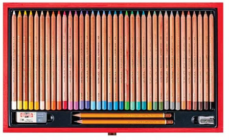 Pastele suche w drewnianej oprawce GIOCONDA