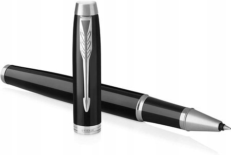 PARKER IM pióro kulkowe Black Lacquer CT F