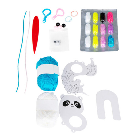 STRIGO ZESTAW KREATYWNY MAGIC GLITTER BRLEOCZEK 3D PANDA I UNICORN