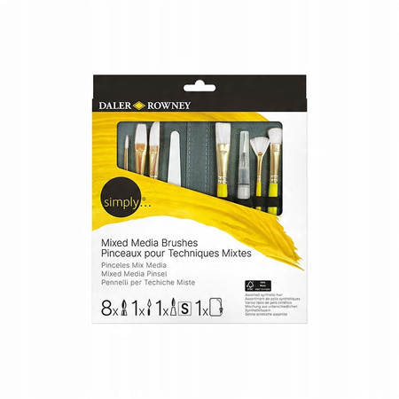 SIMPLY MIXED MEDIA SH 10 BRUSH ZIP filA