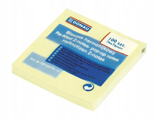 Bloczek samoprzylepny jasnożółte karteczki 12szt