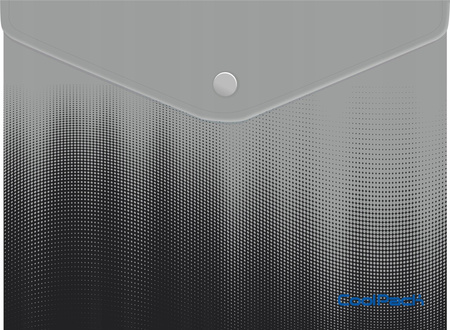 CoolPack Koperta A4 na zatrzask Gradient Grey