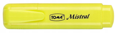 Zakreślacz Toma Mistral TO-334 pastelowy ŻÓŁTY