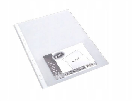 Bantex Koszulki A4 groszkowe 100 szt