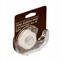 Taśma biurowa GRAND 18 x 20 MAGIC z dyspenserem