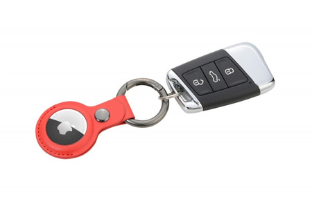 BRELOK TROIKA AIRTAG COVER, ETUI NA AIRTAGT, CZERWONY