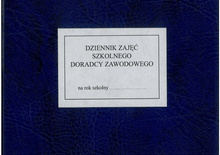 Dziennik zajęć szkolnego doradcy zawodowego (oprawa introligatorska)