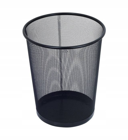 Kosz na papier okrągły Grand GR-018 19 l czarny