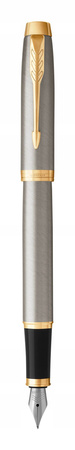 PARKER IM pióro wieczne Brushed Metal GT F