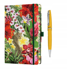 ZESTAW NOTES EDEN LEOPARD+DŁUG.JAZZ HERLITZ