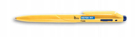 Długopis z bocznym automatem Tetis KD706-NY
