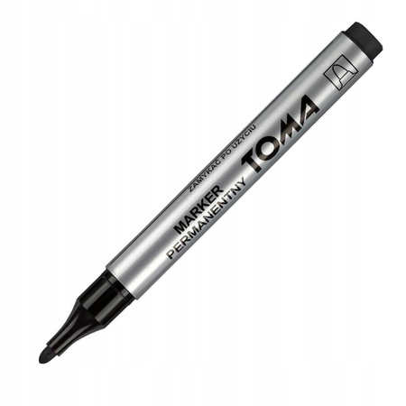Toma TO-090-32 Marker permanentny CZARNY okrągły