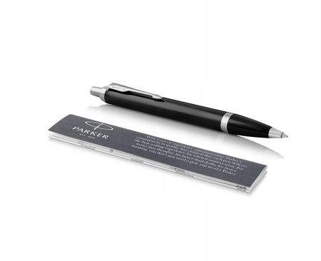 PARKER IM długopis Black Lacquer CT M