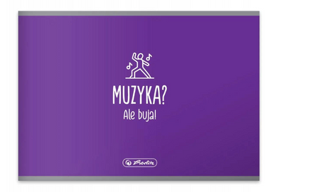 Zeszyt do nut Herlitz A5 16 kartek poprzeczny