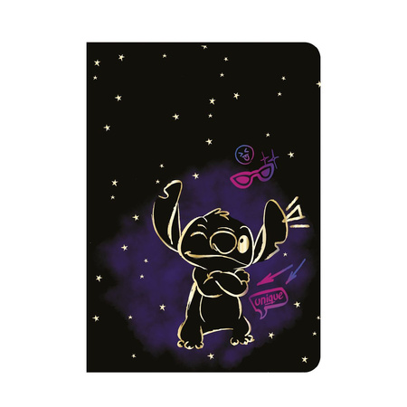 DISNEY GOLD ZESZYT A5 32K 3-LINIA K WZÓR 3 STITCH