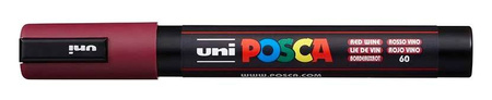 Uni marker Posca PC-5M plakatowy czerwone wino 60
