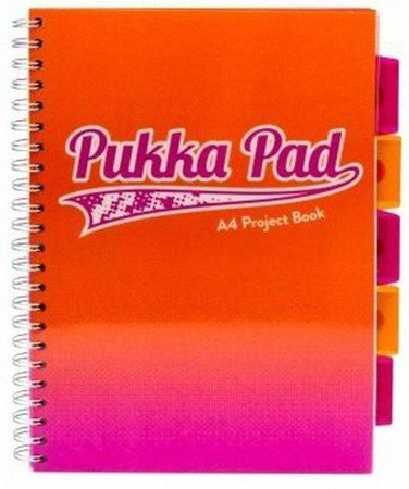 Kołozeszyt Pukka Pad P. Book Fusion Pomarańcz A4 #