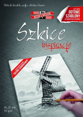 Koh i Noor Blok inspiracje Szkice II