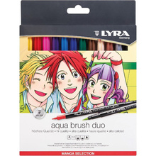 LYRA AQUA BRUSH DUO MANGA BOX 12 PCS FILA