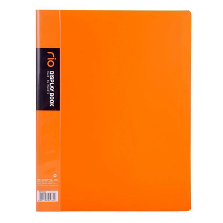 ALBUM OFERTOWY DELI A4 60 KOSZULEK SERIA RIO POMARAŃCZOWY