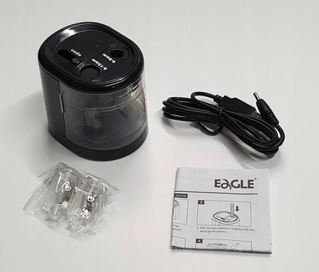 Temperówka na baterie EAGLE EG-5161 dwu otworowa