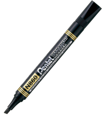 Marker permanentny Pentel N860 CZARNY ściety
