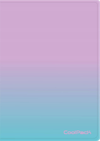 Teczka Clear Book Coolpack Gradient Blueberry