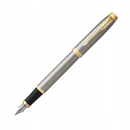 PARKER IM pióro wieczne Brushed Metal GT F