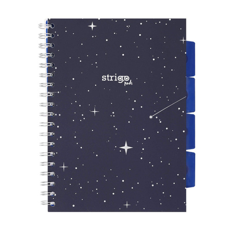 Kołozeszyt STRIGO PADS Project Book B5 kratka Kosmos