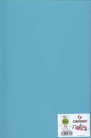 Szkicownik Canson Notes A4 50 kartek niebieski