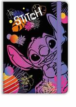 DISNEY BLACK NOTES A5 80K LINIA Z GUMKĄ WZ1 STITCH COOLPACK