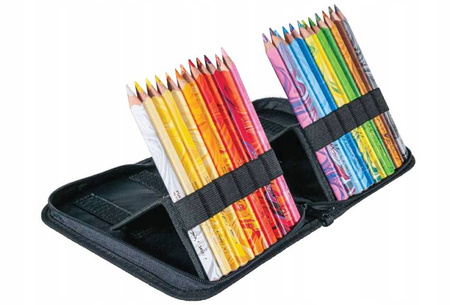 Zestaw 24 kredek Magic w piórniku Koh I Noor