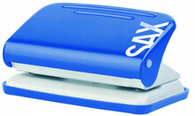 Dziurkacz do 12 kartek niebieski biurowy