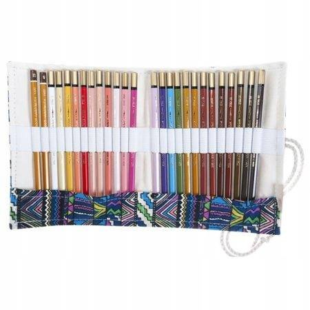 Koh i noor Kredki Mondeluz zestaw w zwijanym etui.