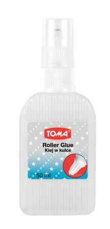 Klej płynny Roller z kulką 50 ml Toma TO-481