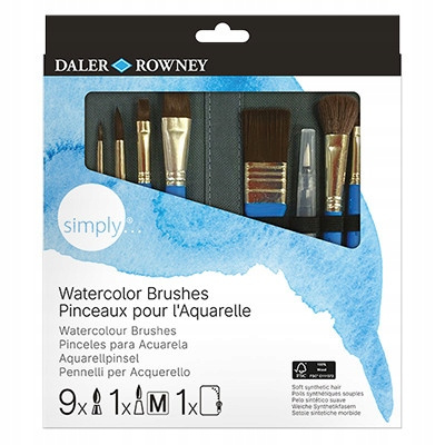 SIMPLY WC SH 10 BRUSH ZIP CASE FILA