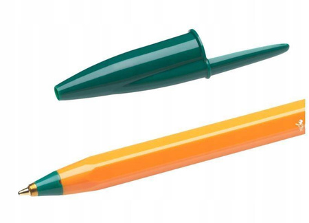 DŁUGOPIS BIC ORANGE ZIELONY