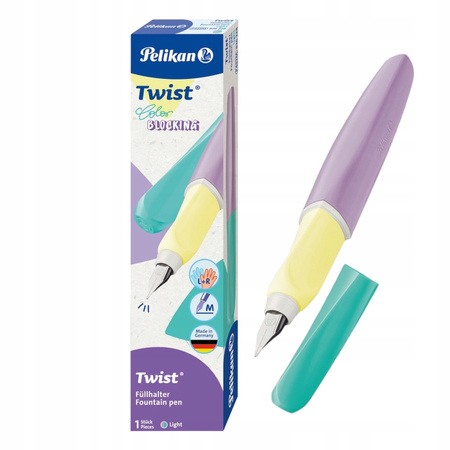 PIÓRO WIECZNE TWIST COLOR BLOCKING P457 M PASTEL. PELIKAN