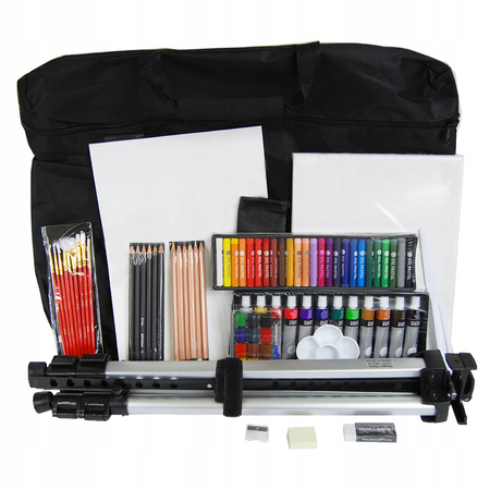 Zestaw Artystyczny ze Sztalugą 115el Daler Rowney