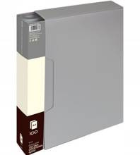 Teczka ofertowa Grand A4 100 koszulek szara