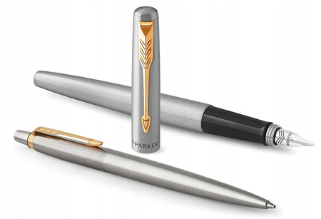 Parker Jotter Duo zestaw Stainless Steel GT