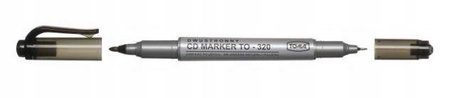 Toma TO-320-32 Pisak do CD CZARNY dwustronny