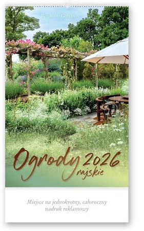 KALENDARZ 13PL.RW12 OGRODY RAJSKIE
