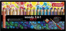 KREDKI STABILO WOODY 3W1 18KOL.ARTY